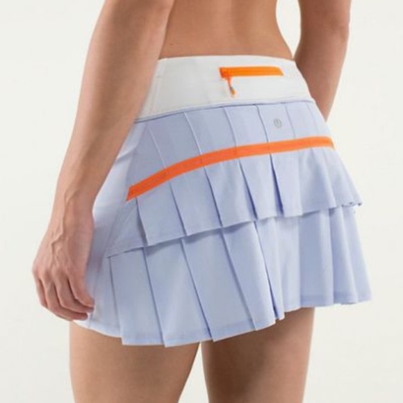 lululemon athletica Dresses & Skirts - Lululemon Pace Setter skirt skort lavender orange